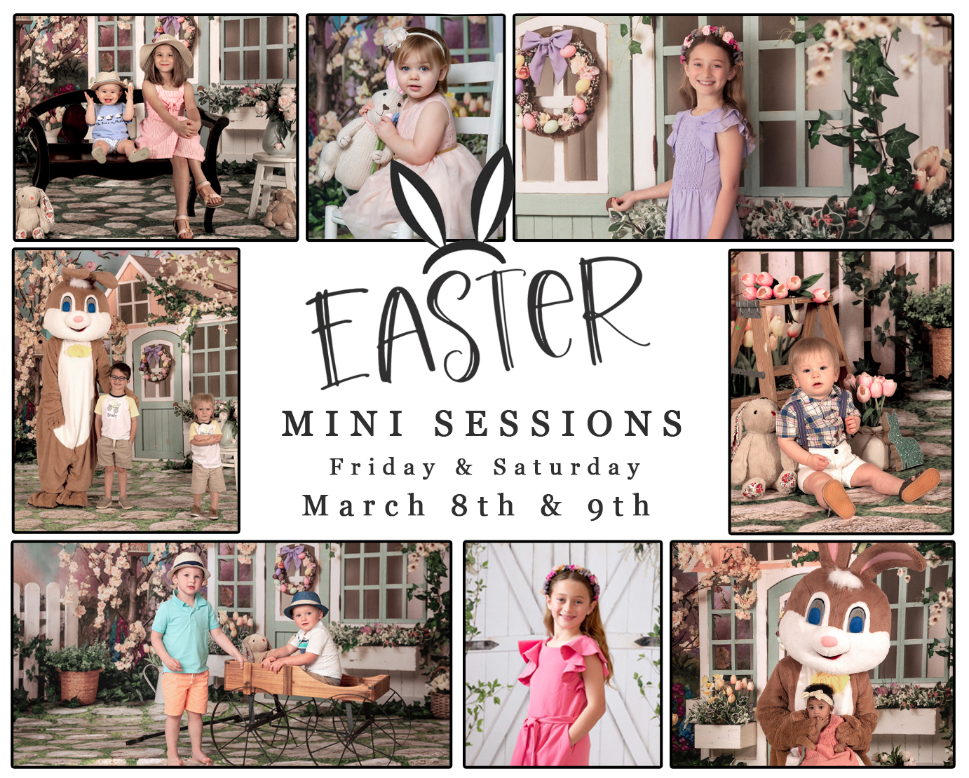 EASTER BUNNY & SPRING MINI SESSIONS